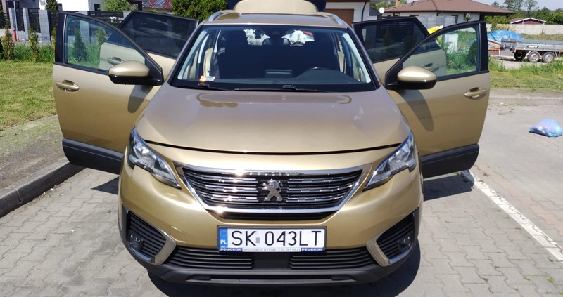 Peugeot 5008 cena 92000 przebieg: 71374, rok produkcji 2017 z Rybnik małe 352